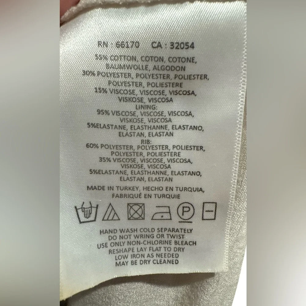 Maeve Womens White Boat Neck Short Sleeve Black/Blue Striped T-Shirt Dress S - Picture 6 of 6